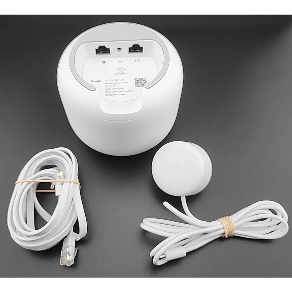Google Nest Wi-Fi Router, Model H2D, White - Picture 2 of 6